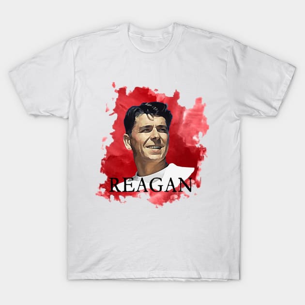 Ronald Reagan T-Shirt by CANJ72